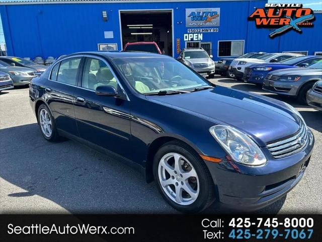2004 INFINITI G35 Base for sale in Lynnwood, WA