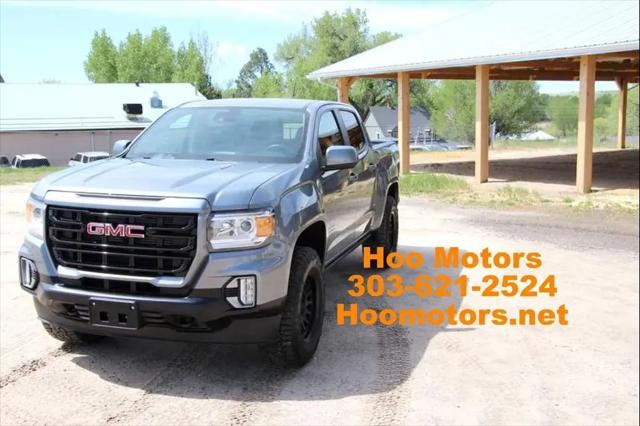 2021 GMC Canyon 4WD Crew Cab Short Box Elevation for sale in Kiowa, CO