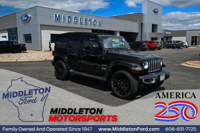 2023 Jeep Wrangler 4xe Sahara 4x4 for sale in Middleton, WI