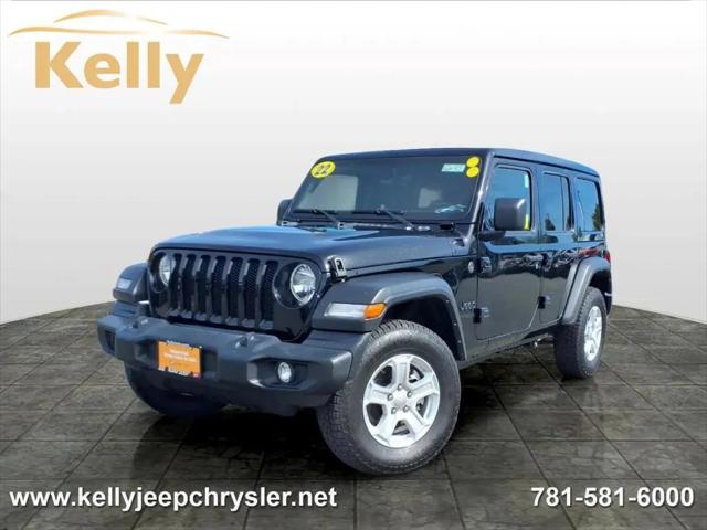 2022 Jeep Wrangler Unlimited Sport S 4x4 for sale in Lynnfield, MA
