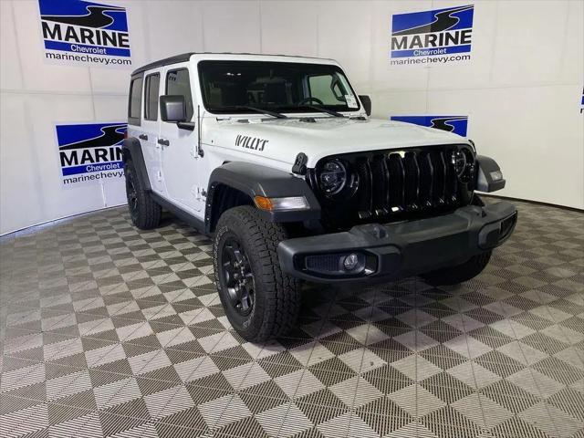 2022 Jeep Wrangler Unlimited Willys 4x4 for sale in Jacksonville, NC