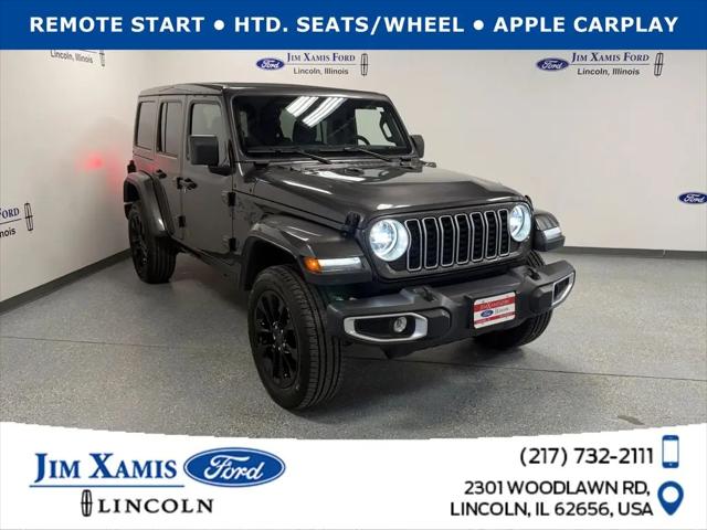 2025 Jeep Wrangler 4xe Sahara 4xe for sale in Lincoln, IL