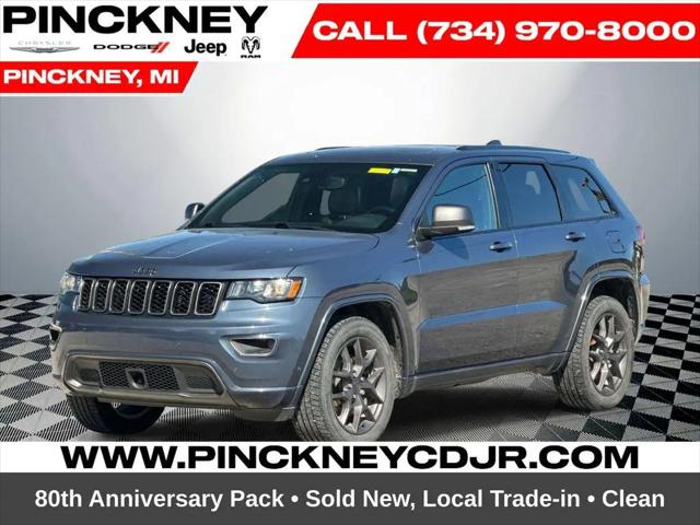 2021 Jeep Grand Cherokee 80th Anniversary 4x4 for sale in Pinckney, MI