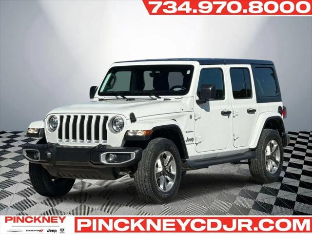 2023 Jeep Wrangler 4-Door Sahara 4x4 for sale in Pinckney, MI