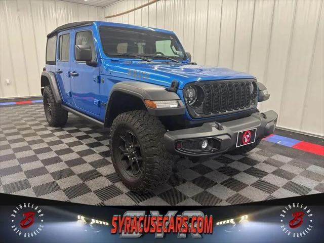2024 Jeep Wrangler 4-Door Willys for sale in Bridgeport, NY