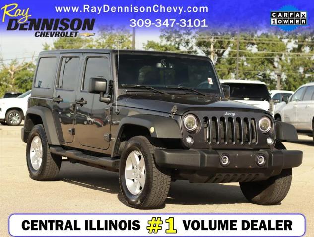 2017 Jeep Wrangler Unlimited Sport 4x4 for sale in Pekin, IL