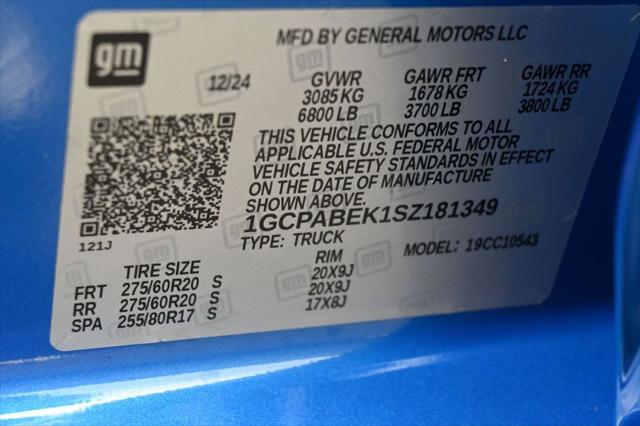 2025 Chevrolet Silverado 1500 2WD Crew Cab Short Bed Custom