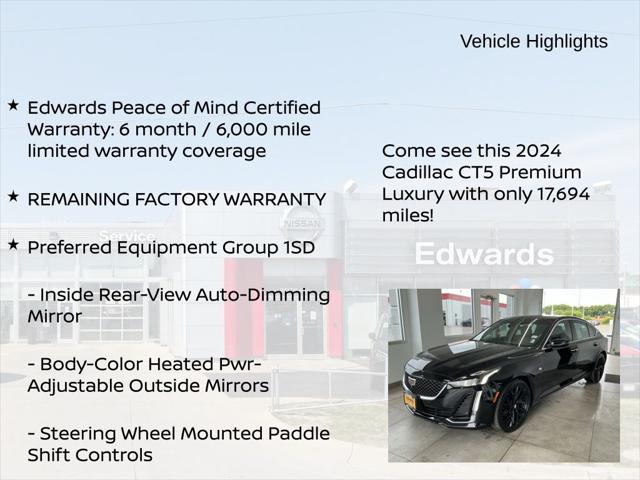 2024 Cadillac CT5 Premium Luxury