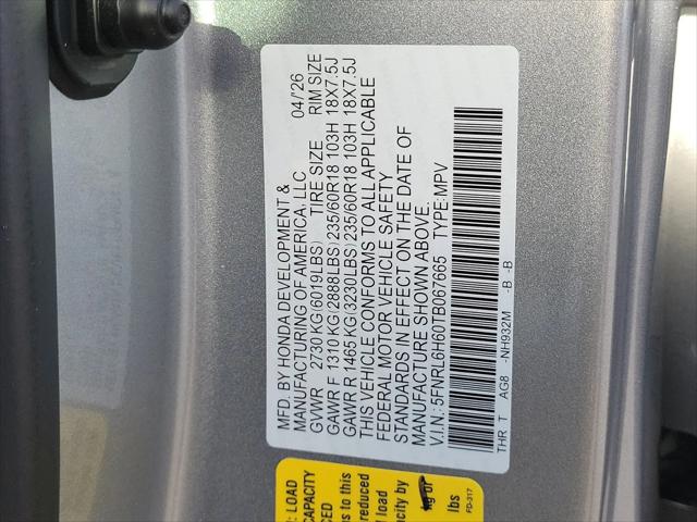 2026 Honda Odyssey EX-L