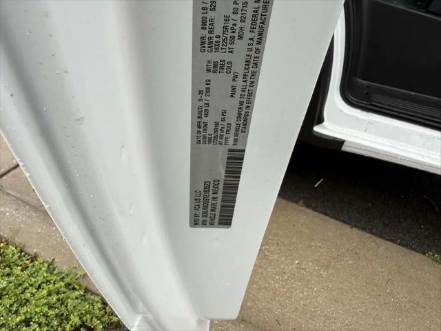 2026 Ram ProMaster 2500 Cargo Van Tradesman High Roof 159" WB w/Pass Seat
