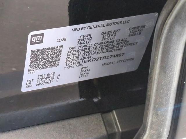 2026 GMC Yukon 2WD Elevation