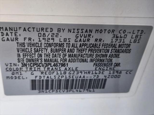 2023 Nissan Kicks SV Xtronic CVT