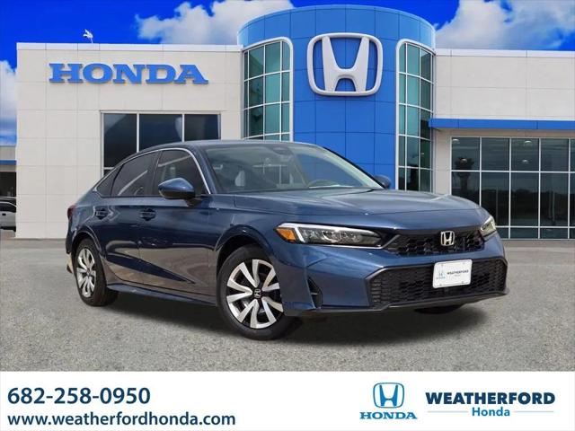 2026 Honda Civic LX for sale in Weatherford, TX