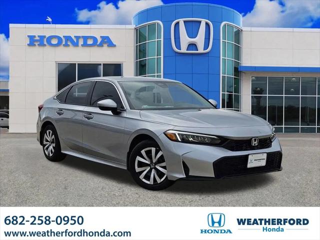 2026 Honda Civic LX for sale in Weatherford, TX