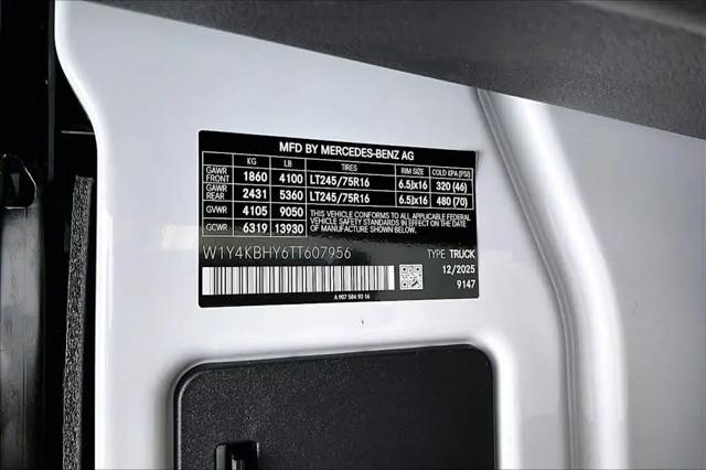 2026 Mercedes-Benz Sprinter 2500 2500