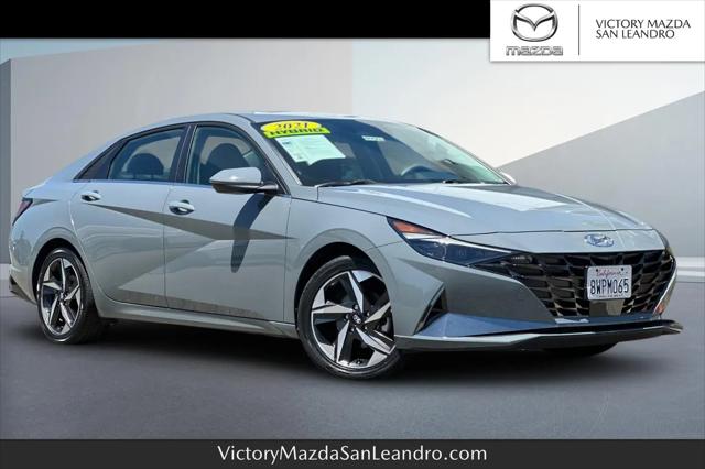 2021 Hyundai Elantra Hybrid Limited for sale in San Leandro, CA