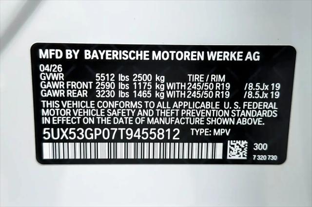 2026 BMW X3 30 xDrive