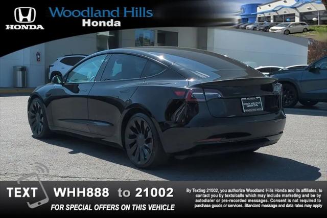 2022 Tesla Model 3 Performance Dual Motor All-Wheel Drive