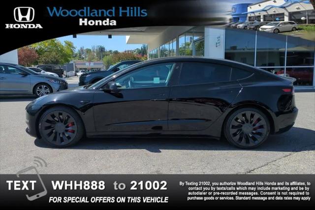 2022 Tesla Model 3 Performance Dual Motor All-Wheel Drive