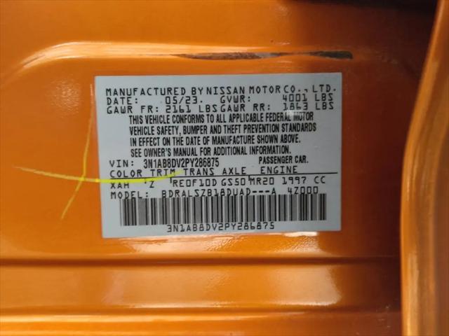 2023 Nissan Sentra SR Xtronic CVT