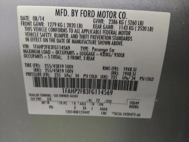 2015 Ford Taurus Limited