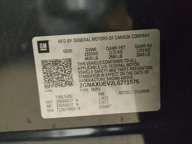 2020 Chevrolet Equinox AWD LT 1.5L Turbo
