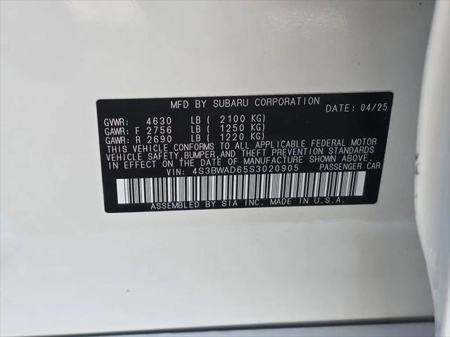 2025 Subaru Legacy Premium