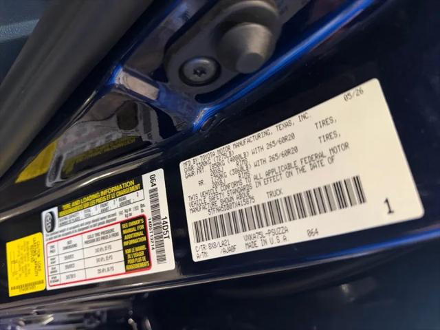 2026 Toyota Tundra Platinum CrewMax 5.5' Bed