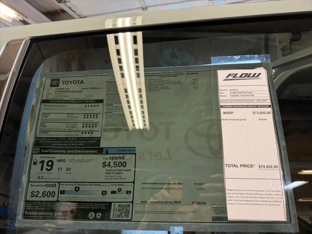 2026 Toyota Tundra 1794 Edition CrewMax 5.5' Bed