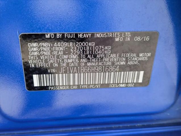 2017 Subaru WRX Base