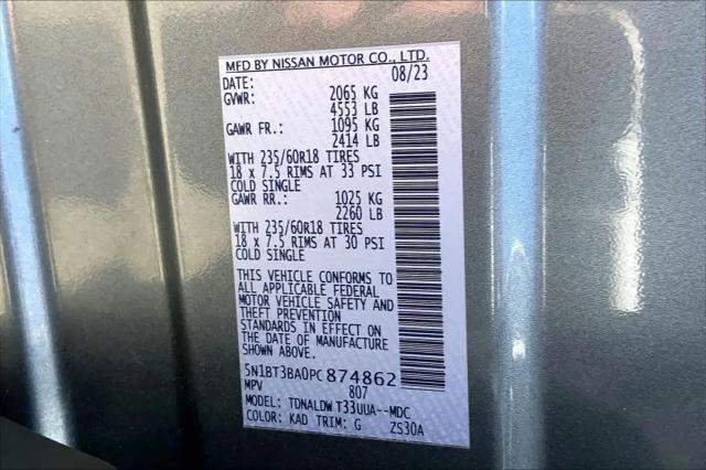 2023 Nissan Rogue SV FWD