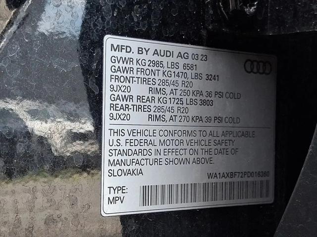 2023 Audi Q7 Premium 55 TFSI quattro Tiptronic