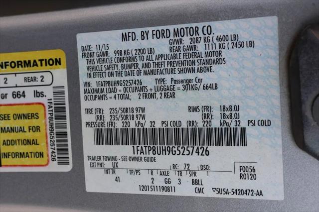 2016 Ford Mustang EcoBoost Premium