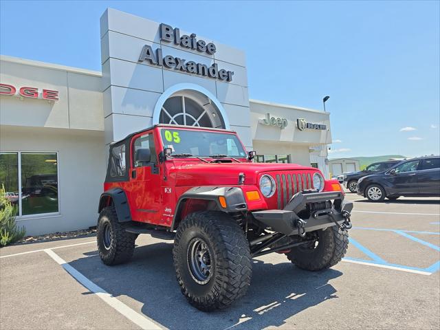 2005 Jeep Wrangler X 2005 Jeep Wrangler X
