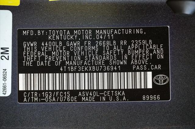 2011 Toyota Camry SE