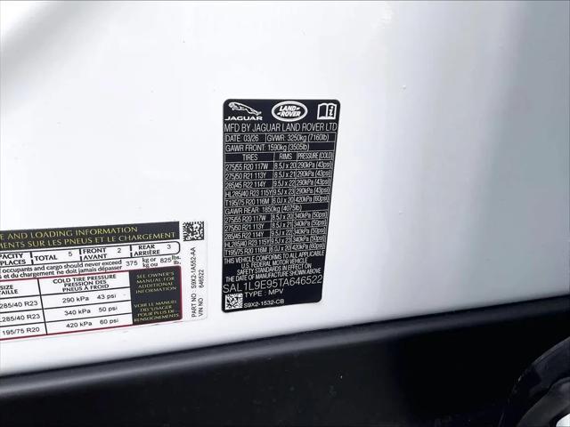 2026 Land Rover Range Rover Sport P530 Dynamic SE