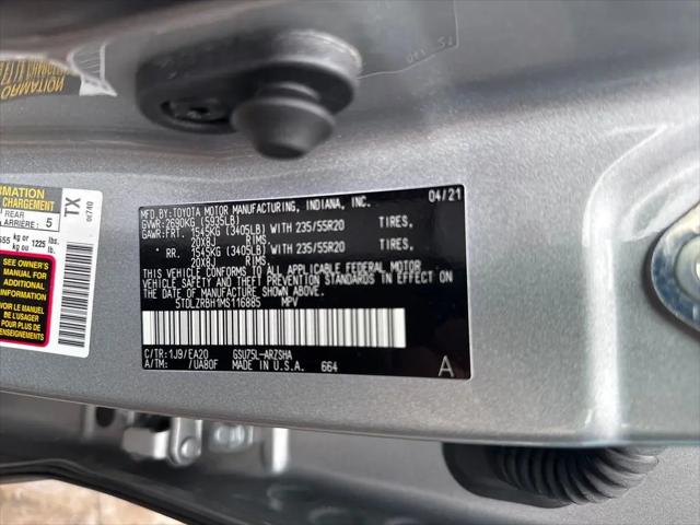 2021 Toyota Highlander XSE