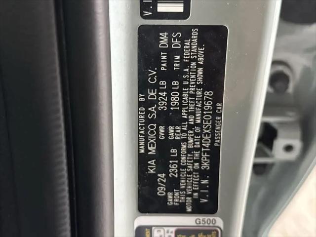 2025 Kia K4 LXS