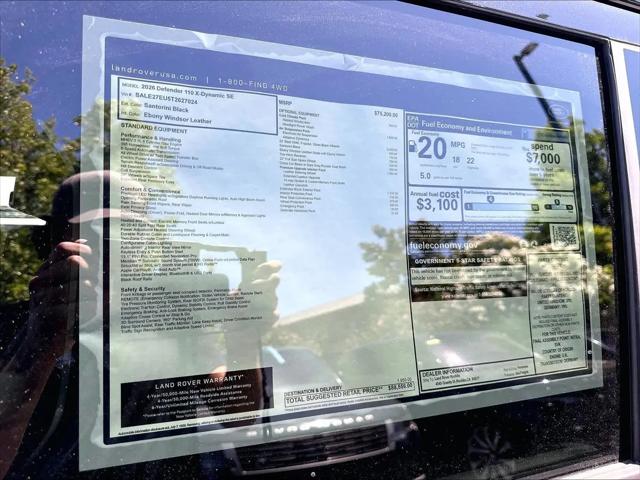 2026 Land Rover Defender P400 X-Dynamic SE