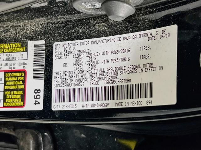 2018 Toyota Tacoma TRD Off Road
