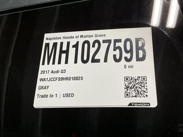 2017 Audi Q3 2.0T Premium