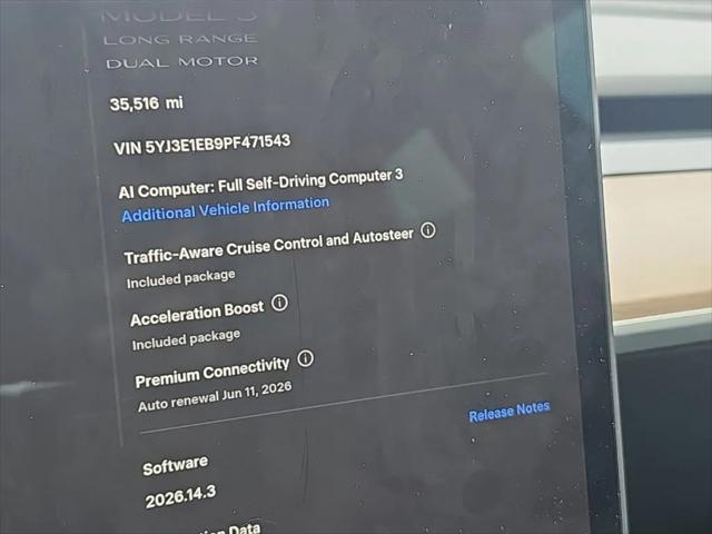 2023 Tesla Model 3 Long Range Dual Motor All-Wheel Drive