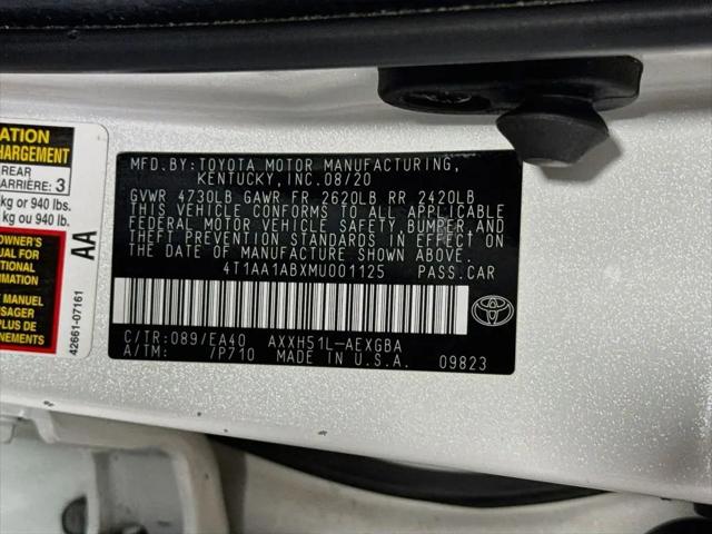 2021 Toyota Avalon XLE Hybrid