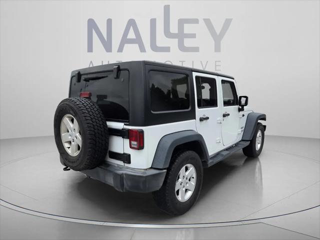 2016 Jeep Wrangler Unlimited Sport