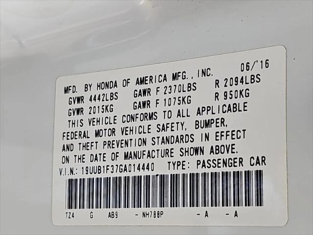 2016 Acura TLX Base
