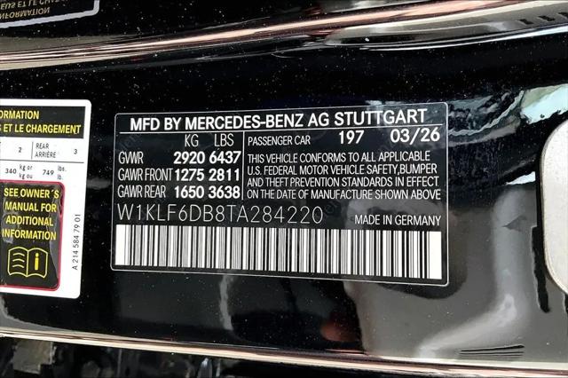 2026 Mercedes-Benz AMG E 53 E AMG E 53 E