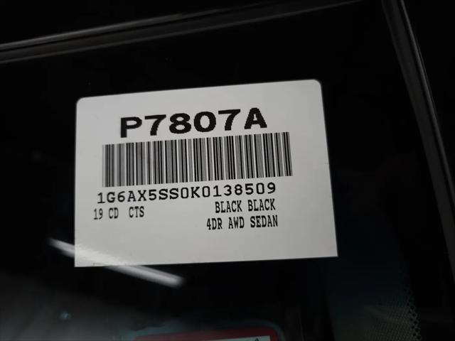 2019 Cadillac CTS Luxury