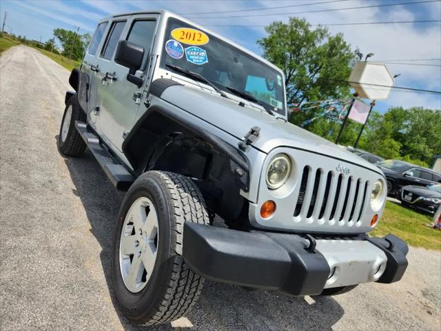 2012 Jeep Wrangler Unlimited Sahara for sale in Michigan City, IN