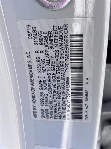 2019 Honda Accord EX-L 1.5T