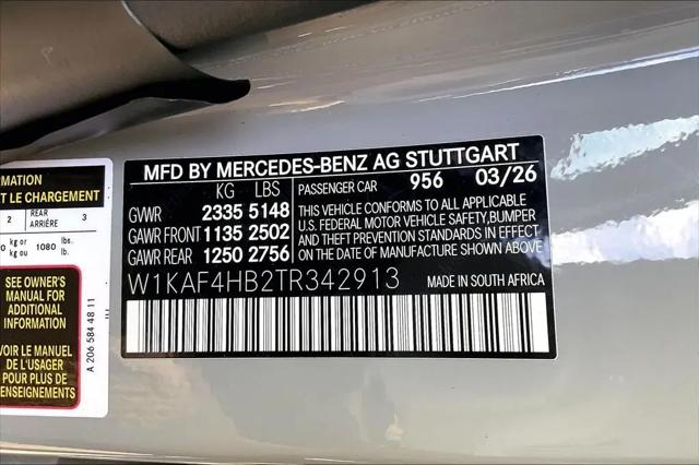 2026 Mercedes-Benz C-CLASS C 300 C 300